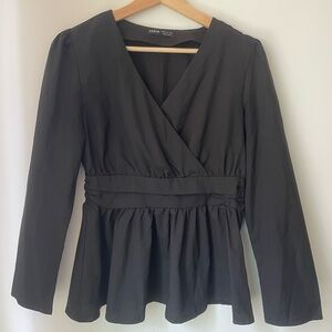 SHEIN black blouse